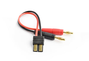 TORNADO RC Male Traxxas Compatible plug to 4.0mm connector charging cable 16AWG 15cm silicone wire