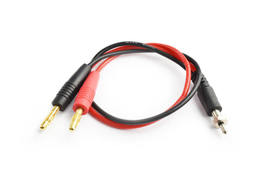 TORNADO RC Glow connector to 4.0mm connector charging cable16AWG 30cm silicone wire