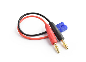 TORNADO RC 3.5mm male EC3 connector to 4.0mm connector charging cable 16AWG 15cm silicone wire