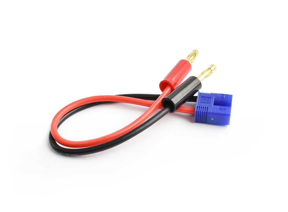 TORNADO RC 3.5mm male EC3 connector to 4.0mm connector charging cable 16AWG 15cm silicone wire