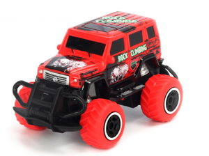 1:43 Scale 4 channel RC RTR car Red Body, (Requires AA Batteries)  #TRC-6146T-R