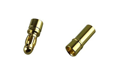 TORNADO RC 4.0MM BULLET PLUGS (2)