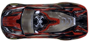 TORNADO RC 1/12 9116X V2 Red body shell #TRC-9116X-SJ01