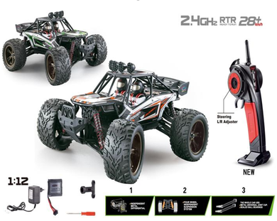 Tornado RC 2.4G 1:12 2WD high speed full-scale truck