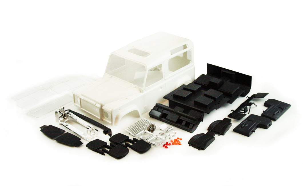 TORNADO RC LAND ROVER D90 BODY SHELL  #TRC-CE40001