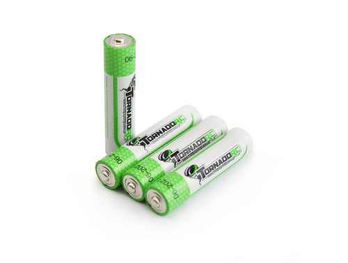 Tornado RC AAA Size Battery 4 Pack Super Alkaline