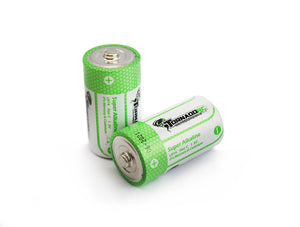 Tornado RC C Size Battery 2 Pack Super Alkaline