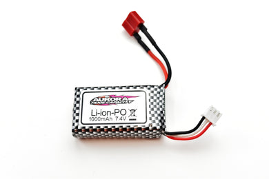 7.4V1000mAh battery pack #TRC-QJ02