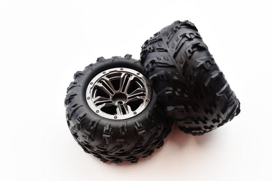 TORNADO RC TYRE WHEEL SET (2PCS) #TRC-QZJ01