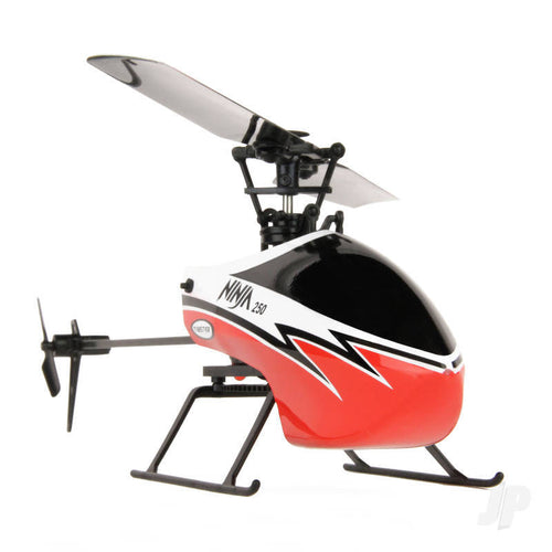 Twister Ninja 250 Red Flybarless Helicopter 6 Axis Stabilization & Altitude Hold #TWST1001R