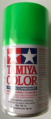 Tamiya PS-28 Fluorescent Green Polycarbanate Spray Paint 100ml