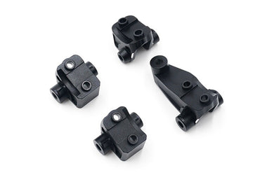 ALUMINUM FRONT & REAR SUSPENSION LINK MOUNT SET BLACK FOR TRAXXAS TRX-4 'G6 CERTIFIED' #TRX4-011BK