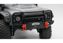 Yeah Racing Black Aluminium TRX-4 & SCX10 II Front Bumper w/ LED Lights #TRX4-032BK