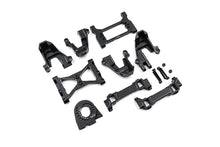 YEAH RACING ALUMINUM UPGRADE PARTS SET FOR TRAXXAS TRX-4 BLACK #TRX4-S03BK