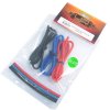 Yeah Racing 14AWG Red, Black and Blue Silicone Wire 600mm w/ Shrink Wrap