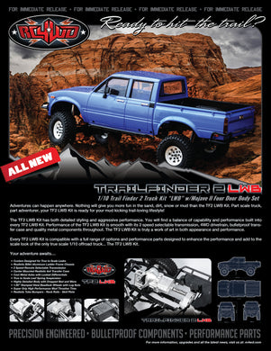 RC4WD Trail Finder 2 Truck Kit 