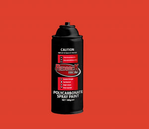 REDBACK RACING PAINT, P.CARB,EVOLUTION RED, 180ML SPRY #RBPCS104