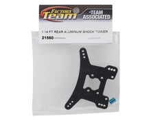 Team Associated Factory Team Reflex 14B/14T Aluminum Rear Shock Tower (Black) #21560