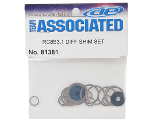 Team Associated RC8B3.1 Differential Shim Set #81381