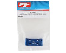 Team Associated RC10B6.4 Aluminum Front Bulkhead (Blue)  #ASS91987