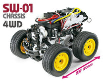 TAMIYA 1/24 LUNCH BOX MINI 4WD ASSEMBLY KIT, SW-01 CHASSIS, 57409