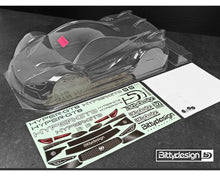 Bittydesign Hyper GT8 1/8 On-Road GT Body (Clear) (325mm Wheelbase) #BDYGT8-HYP