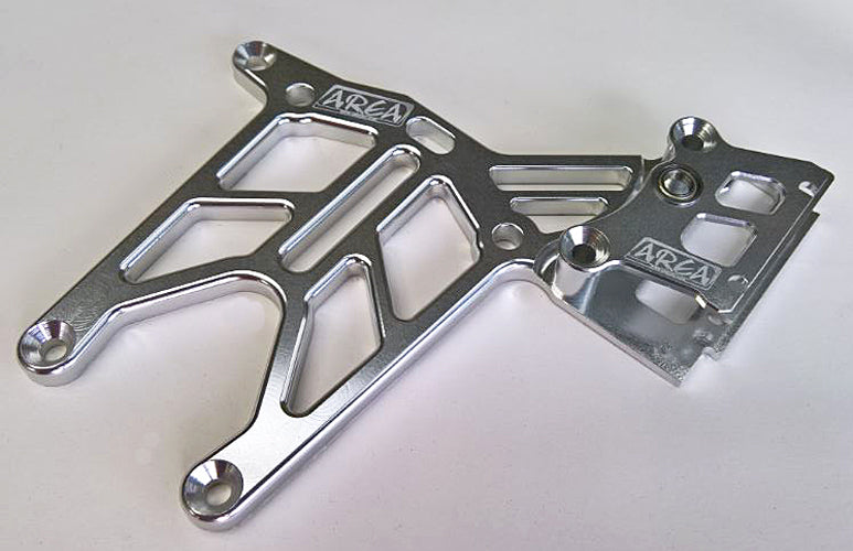 Area RC Sliver Aluminium Baja Rear Upper Chassis Brace