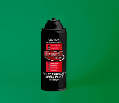 REDBACK RACING PAINT, P.CARB,RACING GREEN, 180ML SPRY RBPCS022