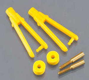 Dubro LONG ARM MICRO CLEVIS .047 YELLOW*D* DUBRO974-Y