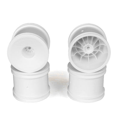 DE RACING Speedline ST Wheels for Associated T5M /TEKNO ET410 WHITE / 4pcs