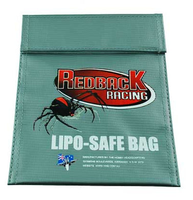 REDBACK RACING CHARGE BAG, LARGE FOR LI-PO'S 295X235MM RBLPLBAG