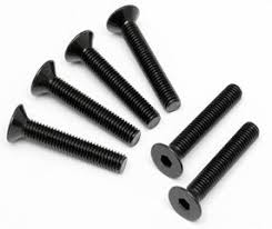 Rovan 5x30mm Fine Thread Countersunk Head Screws 10Pcs #68014