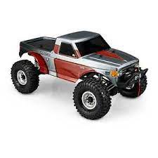 JConcepts Tucked 1989 Ford F-250 Scale Rock Crawler Body (Clear) (12.3