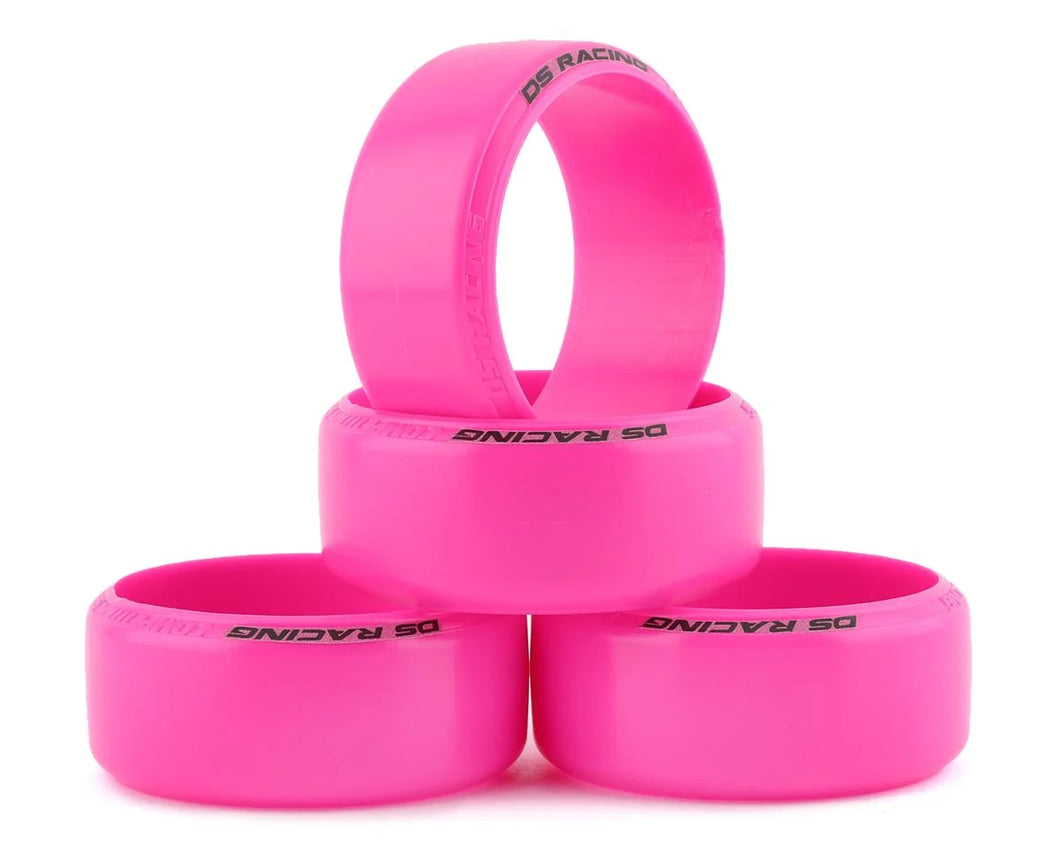 DS Racing Competition III Slick Drift Tires (Pink) (4) (LF-3) #DSC-CS3-LF3PK