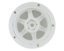 DS Racing Drift Element 6 Spoke Drift Wheels (Triple White w/Black Rivets) (2) (Adjustable Offset) w/12mm Hex #DSC-DE-202