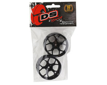 DS Racing Feathery Split Spoke Drift Rim (Matte Black) (2) (6mm Offset) w/12mm Hex #DSC-DF-004