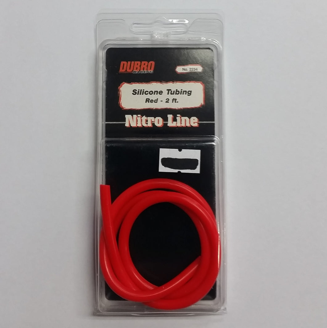 DUBRO 2234 NITRO LINE (RED) - 2 FT (1 PCS PER PACK)