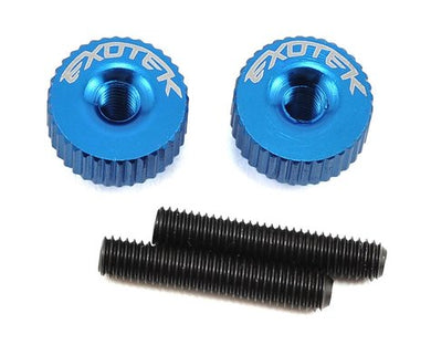 Exotek M3 Twist Nut (Medium Blue) #EXO1191MBL