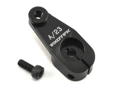 Exotek Aluminum AE HD Servo Horn (Black) (23T) #EXO1554BLK