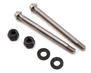 Exotek EB410 Titanium Rear Hub Locking Captured Hinge Pins (2) #EXO1812