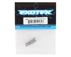 Exotek EB410 Titanium Steering Long Posts (2) #EXO1840
