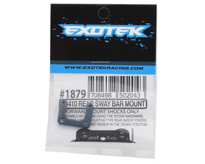 Exotek Aluminum EB410 Rear Sway Bar Mount (Front Mounted Shocks) #EXO1879