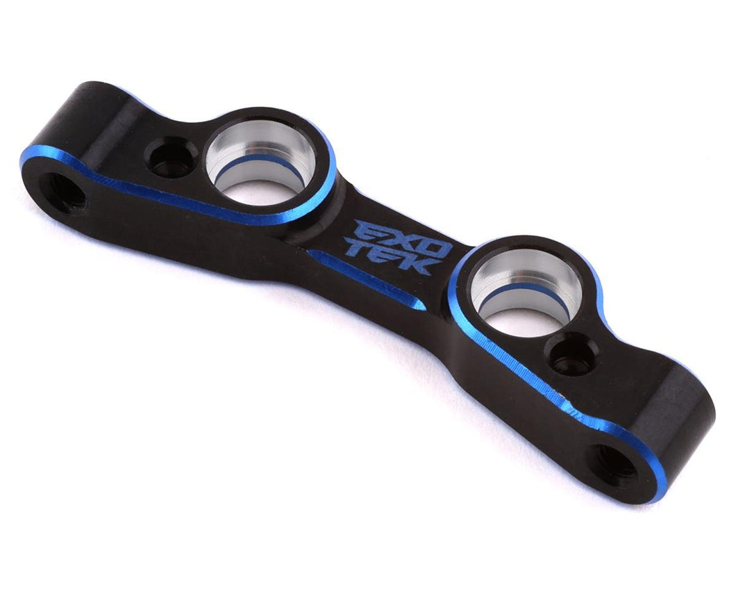 Exotek B6.3/T6.1/SC6.1 Aluminum Steering Rack (Black/Blue) #EXO2040