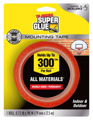 ZAP MOUNT TAPE SUPER STRONG 6KG TAPE 2.5M * #PT-90017