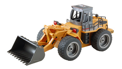 CON, BULL DOZER, 1/18, 6 CH METAL & ABS