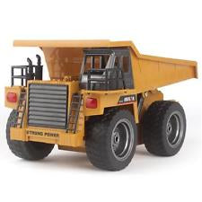 HIUNA CON, DUMP TRUCK, 1/18, 6 CH METAL & ABS #1540