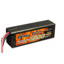 Gens Ace 5000mAh 40C 14.8V Soft Case Lipo Battery – RcRaceControl