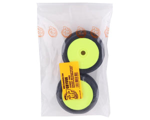 GRP Sonic Pre-Mounted 1/8 Buggy Tires (2) (Yellow) (Soft) #GRPGBY09X