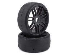 GRP GT - TO2 Slick Belted Pre-Mounted 1/8 Buggy Tires (Black) (2) (S1) w/17mm Hex #GRPGTX02-S2