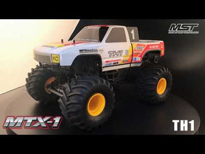 MST MTX-1 RTR 2WD Monster Truck w/TH1 Body (White) #MXS-531602W